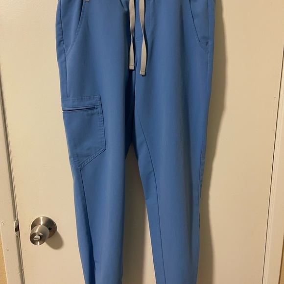 Figs Blue Jogger Pants - Picture 1 of 8